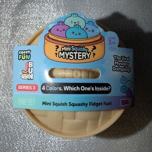 Lot of Three (3) Crazy Fun Mini Squishy Bun Dumpling - Series 1 or Series 3